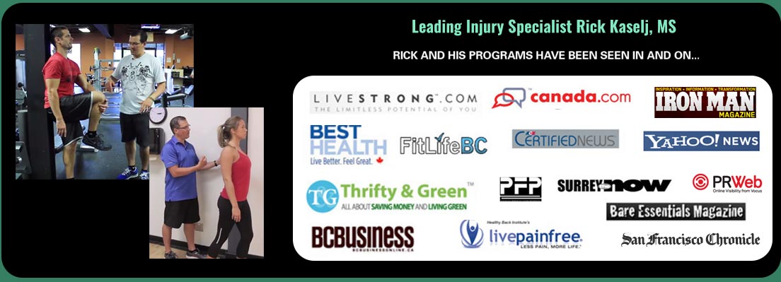 Rick and his programs have been seen in and on livestrong.com, canada.com, Iron Man magazine, San Francisco Chronicle and much more